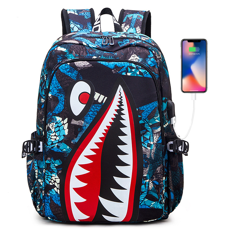 Printing Qc - Backpack Elementary Bookbag Travel Rucksack Cartoon