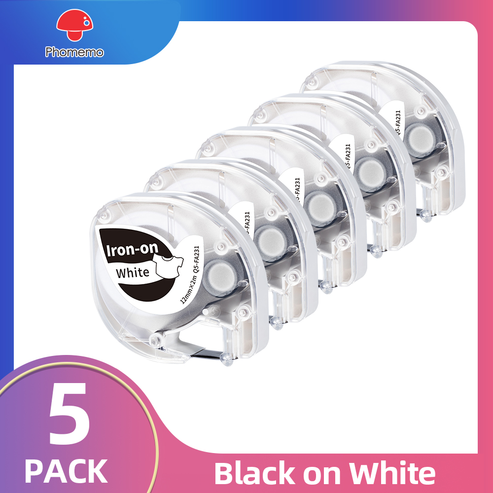 Commercial Fabric Printing Machine - 3/5 Pack Fabric Iron-on Label Tape