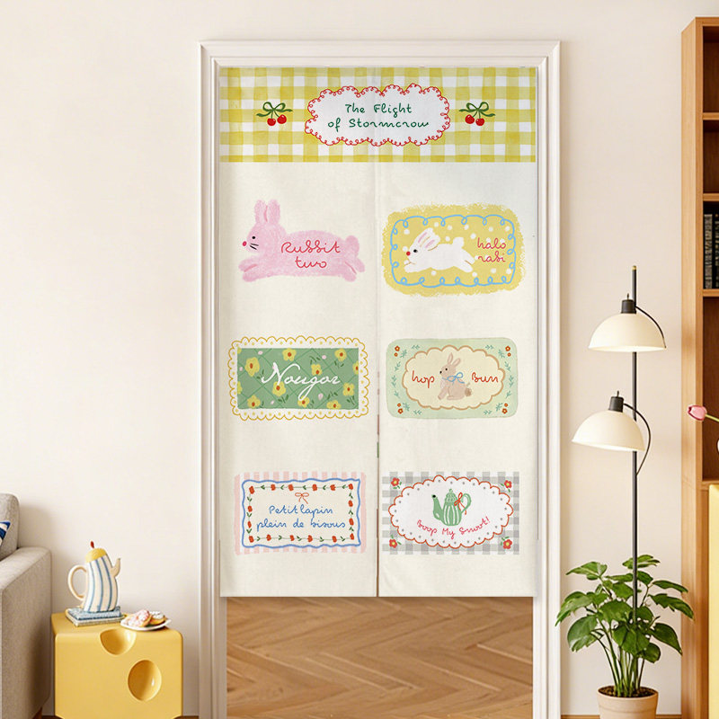VIKAMA Blue Grid French Noren  - огляд і ціна Commercial Window Printing