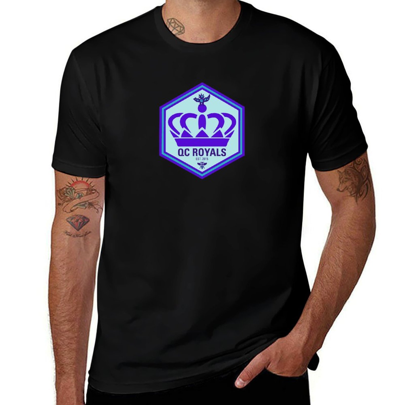 QC Royals 2021 Logo T-Shirt Su - огляд і ціна Printing Qc