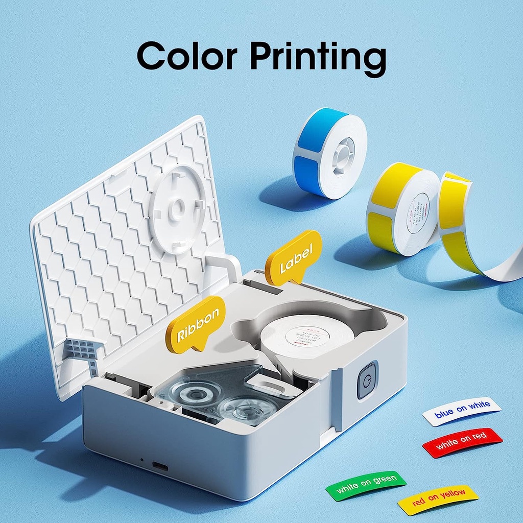 NIIMBOT B18 Color Label Printe - огляд і ціна Commercial Printing Labels