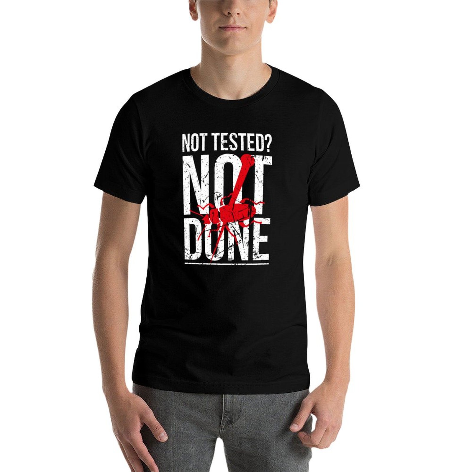 Not Tested? Not Done QA Tester - огляд і ціна Printing Qc