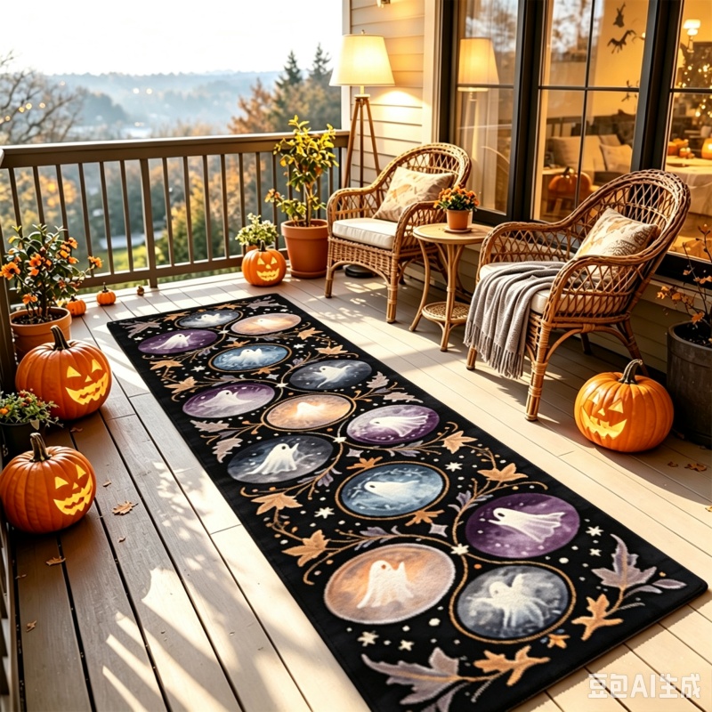 Gothic Halloween Window Scene  - огляд і ціна Commercial Window Printing