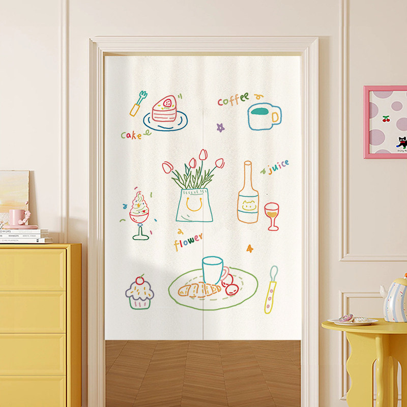 VIKAMA Color Hand Drawn Noren  - огляд і ціна Commercial Window Printing