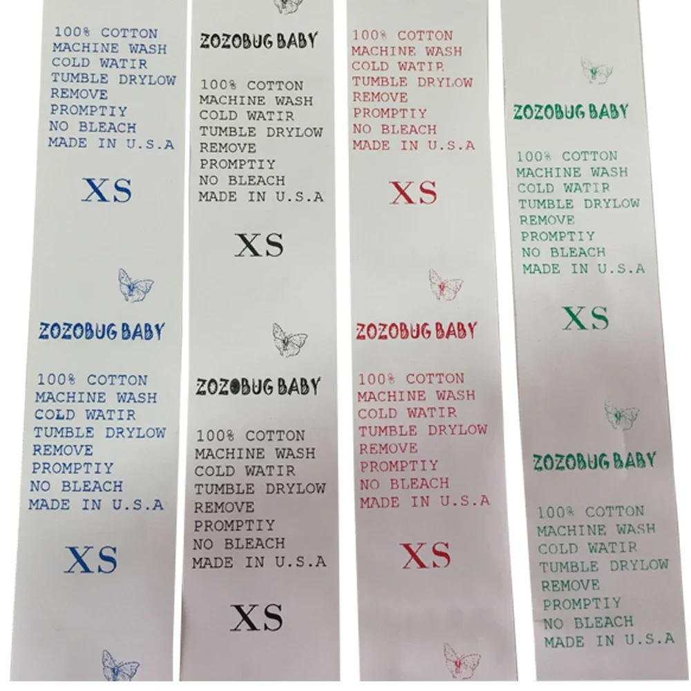 HSPOS Wash Care Label Satin Fa - огляд і ціна Commercial Printing Software