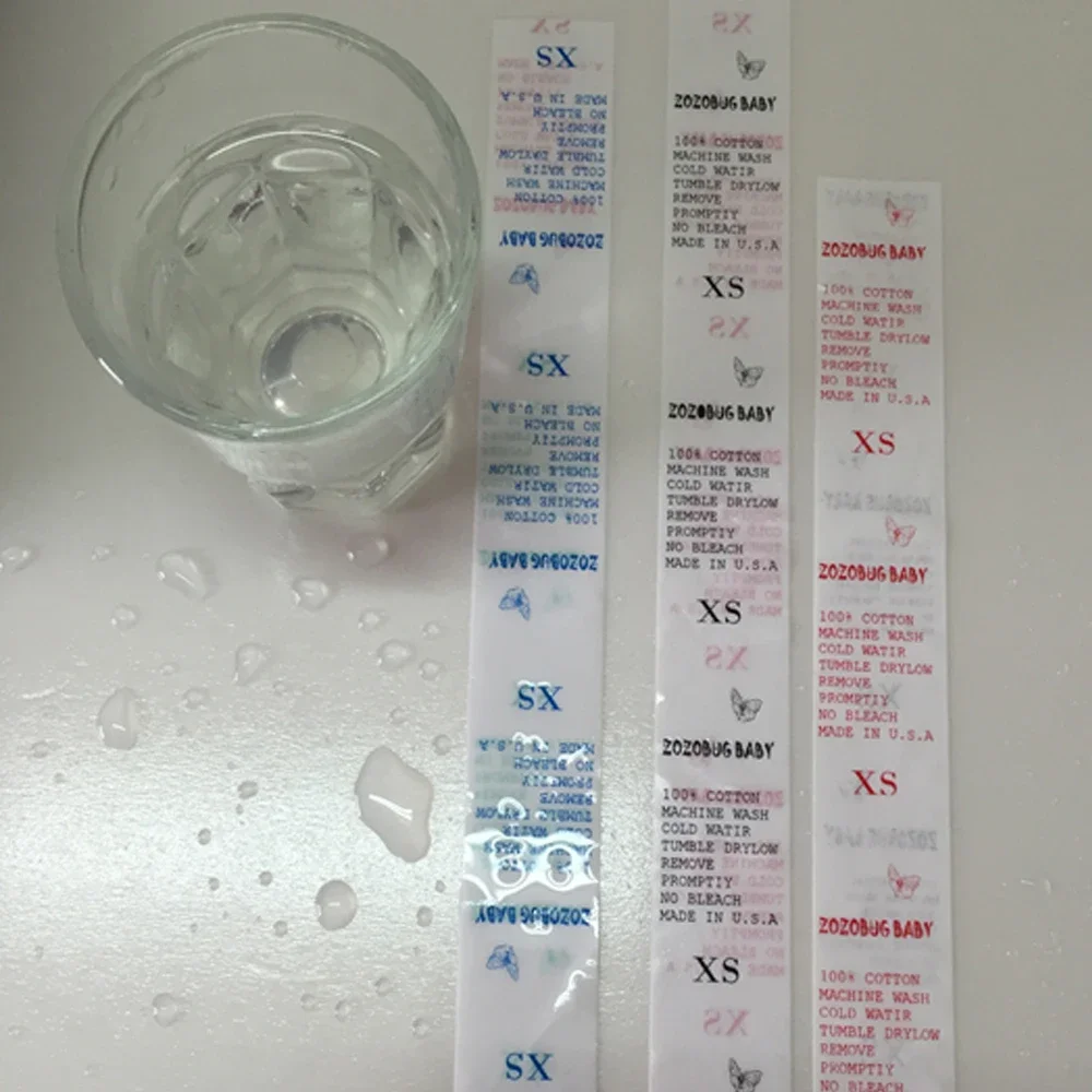 HSPOS Wash Care Label Satin Fa - огляд і ціна Commercial Printing Software