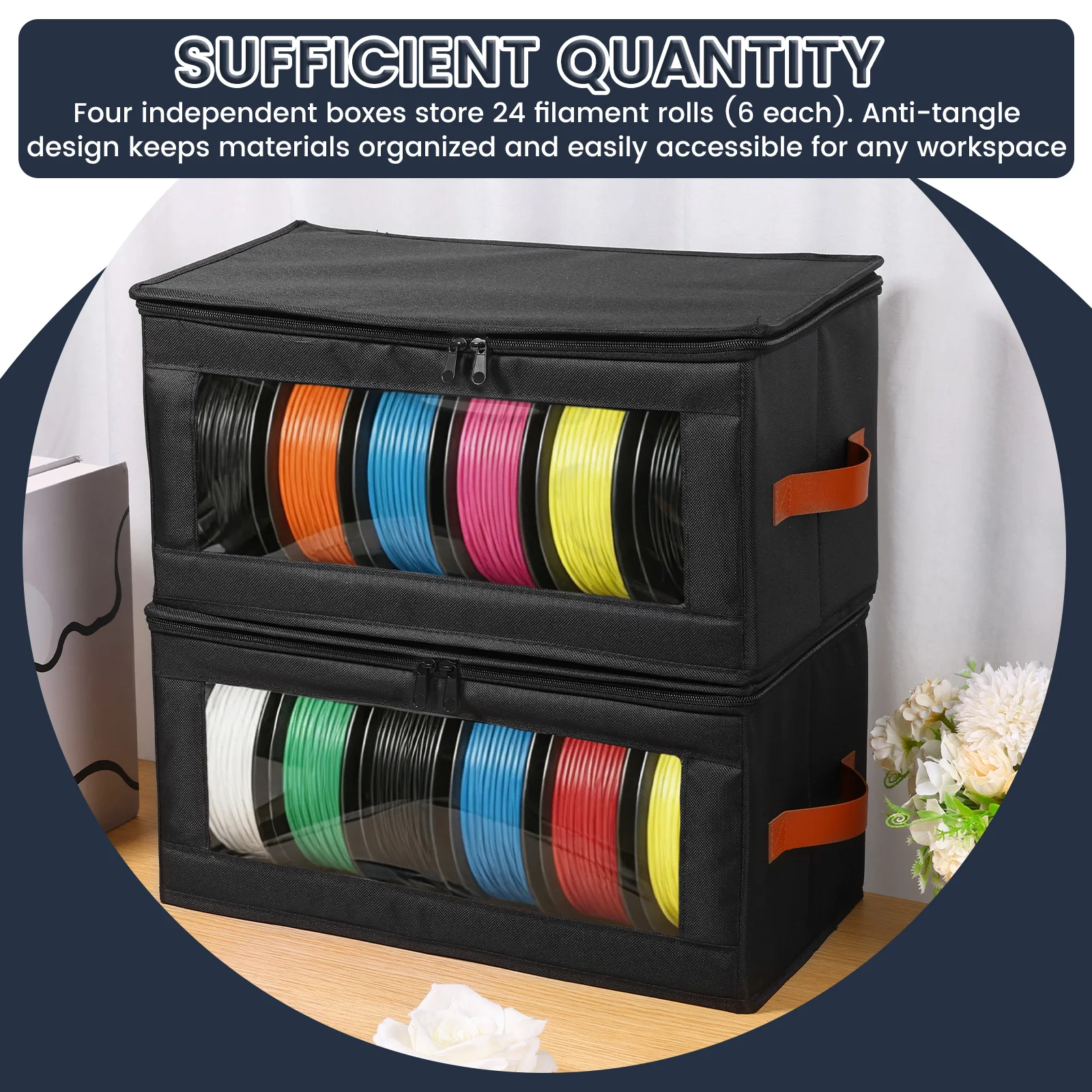 4Pcs Filament Storage Box Larg - огляд і ціна Commercial Fabric Printing Machine