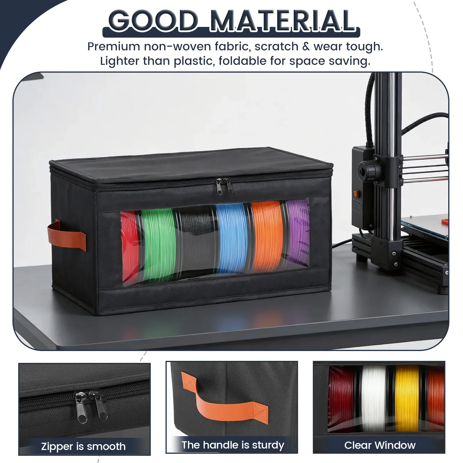4Pcs Filament Storage Box Larg - огляд і ціна Commercial Fabric Printing Machine