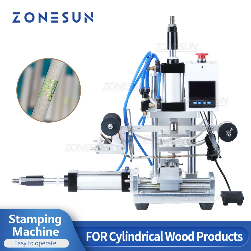 ZONESUN Hot Stamping Machine A - огляд і ціна Foil Transfer Machine