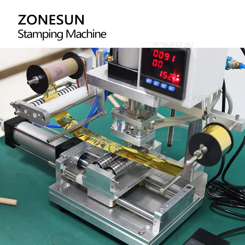 ZONESUN Hot Stamping Machine A - огляд і ціна Foil Transfer Machine