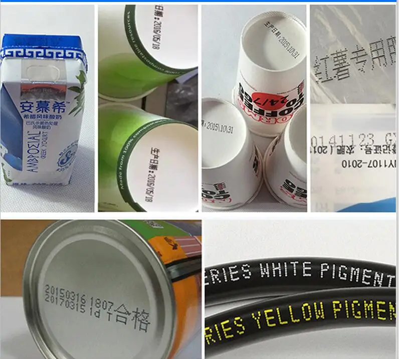 1-4 Lines Date Inkjet Printing - огляд і ціна Commercial Glass Printing