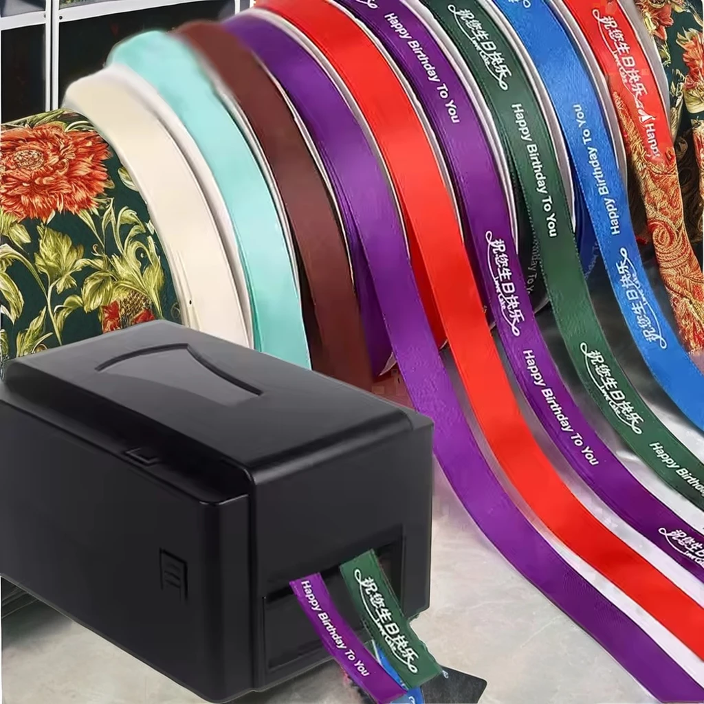 OEM Label Digital Satin Ribbon - огляд і ціна Foil Transfer Machine
