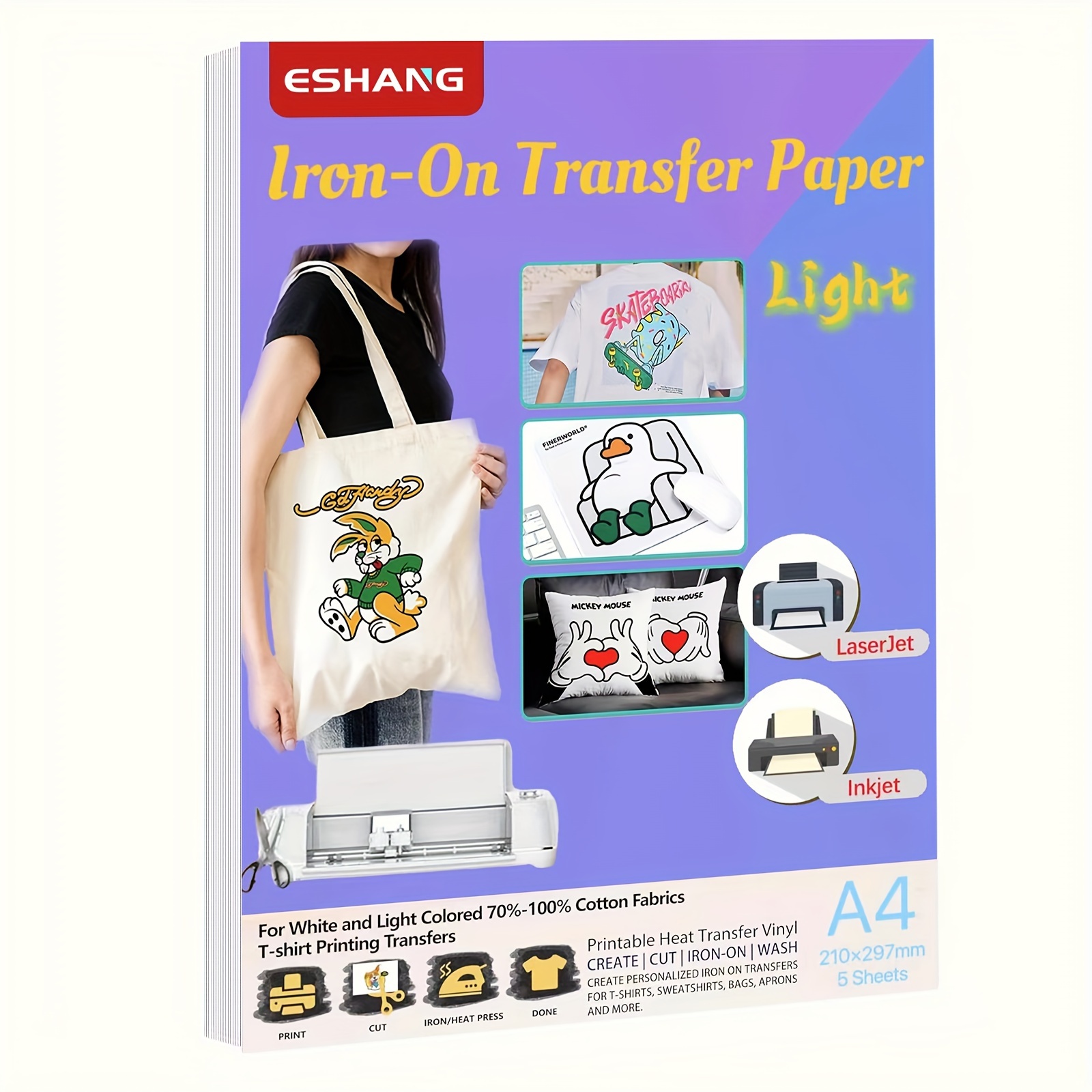 A4 Size Heat Transfer Paper Fo - огляд і ціна Commercial Fabric Printing Machine