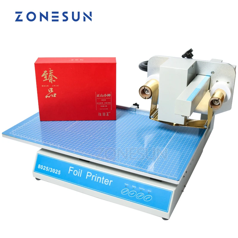 ZONESUN 8025 Hot Stamping Mach - огляд і ціна Foil Transfer Machine
