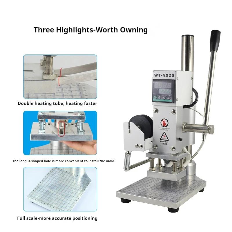 Hot Foil Stamping Machine 300W - огляд і ціна Foil Transfer Machine