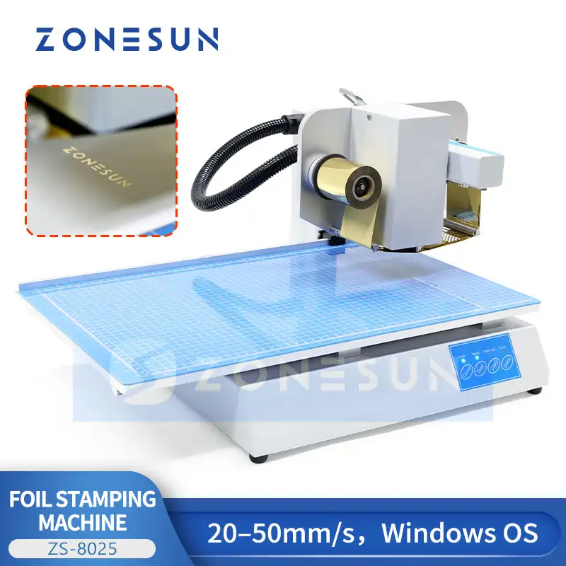 ZONESUN ZS-8025 Automatic Digi - огляд і ціна Foil Transfer Machine