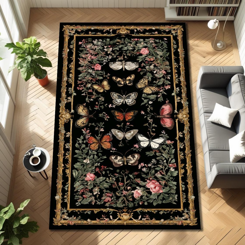 Vintage Floral Butterfly Art p - огляд і ціна Commercial Window Printing