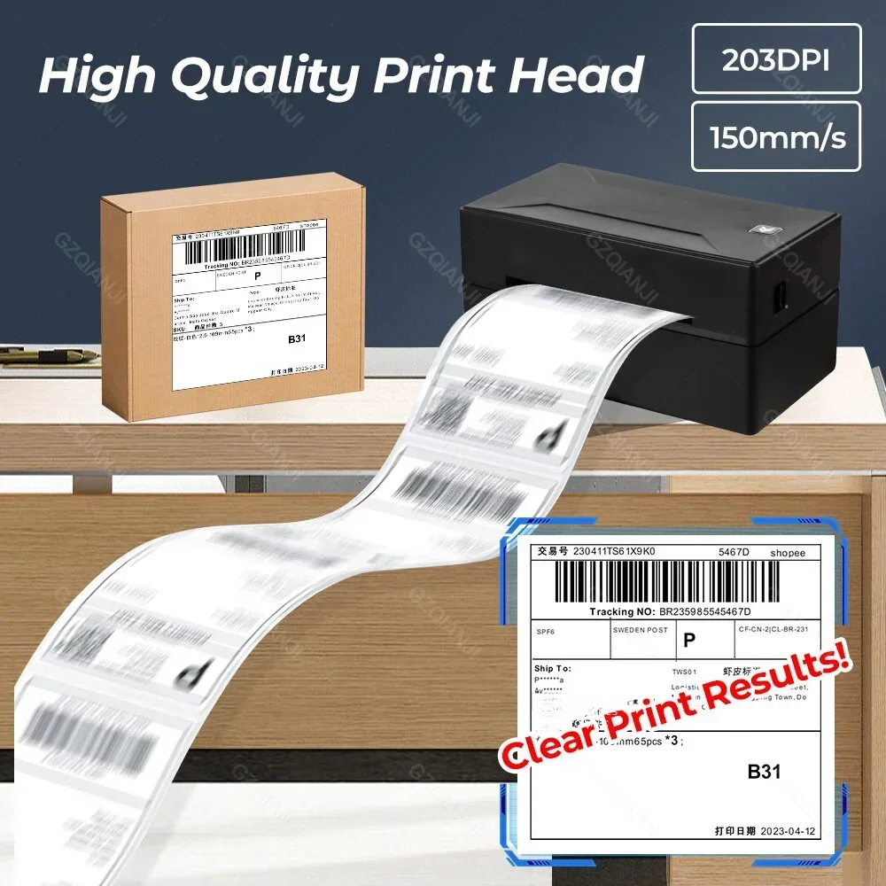 4inch Thermal Barcode Label Pr - огляд і ціна Commercial Printing Labels