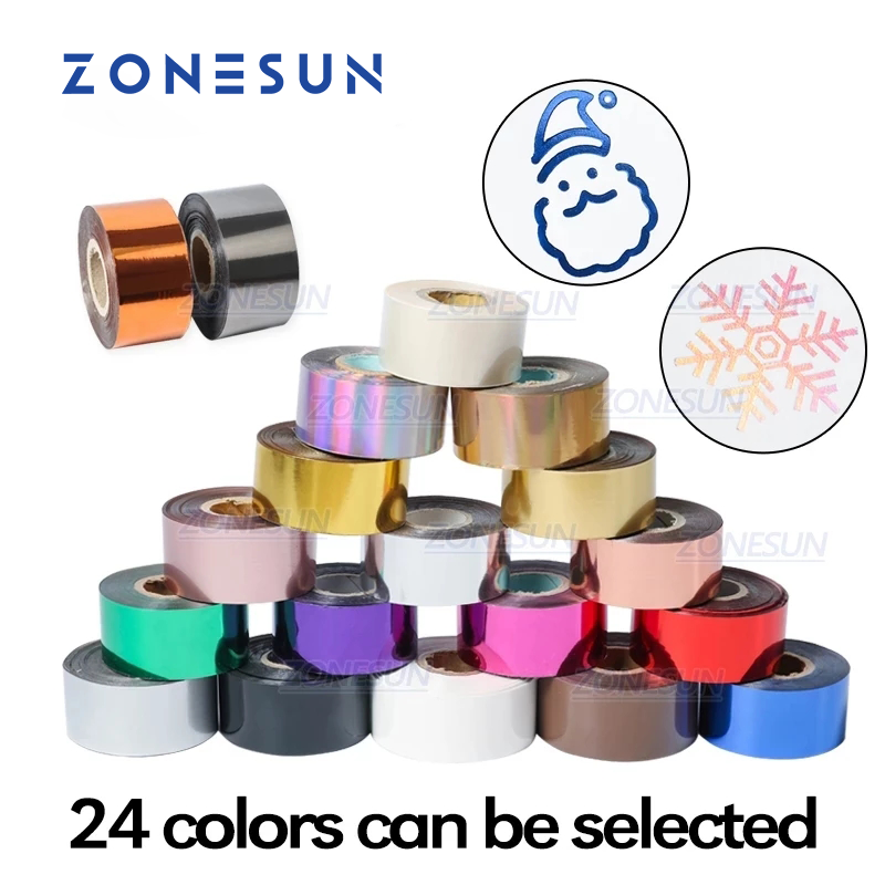 ZONESUN 3/4/5cm Gold Silver Bl - огляд і ціна Foil Transfer Machine