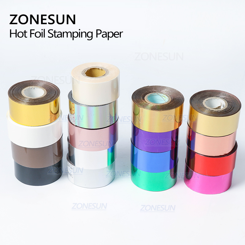 ZONESUN 3/4/5cm Gold Silver Bl - огляд і ціна Foil Transfer Machine