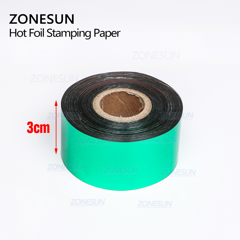 ZONESUN 3/4/5cm Gold Silver Bl - огляд і ціна Foil Transfer Machine