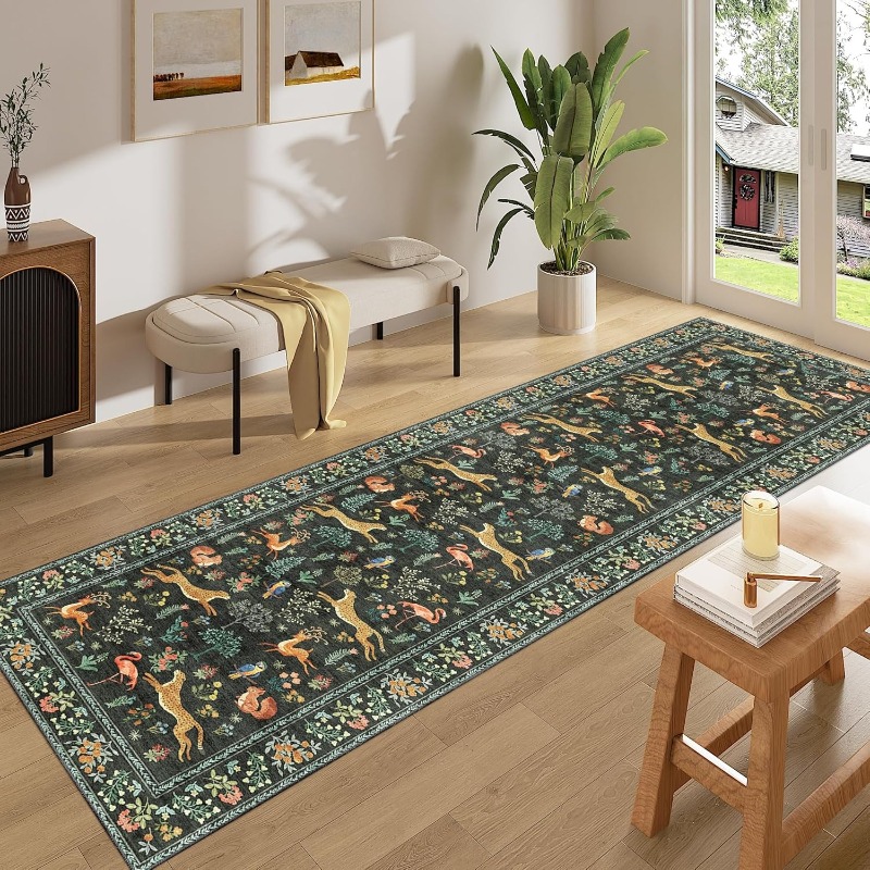Boho Forest Animal Runner Rug  - огляд і ціна Commercial Printing Services