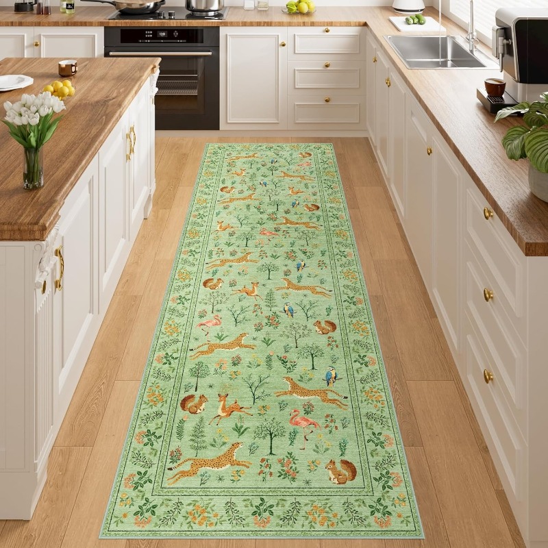 Boho Forest Animal Runner Rug  - огляд і ціна Commercial Printing Services