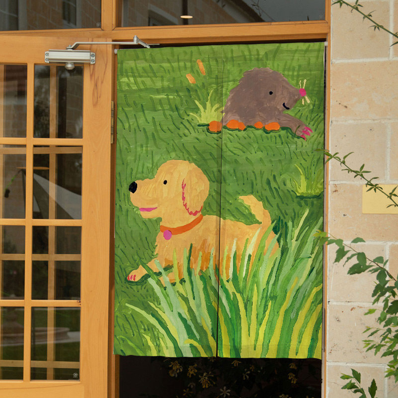 VIKAMA Cute Money Black Noren  - огляд і ціна Commercial Window Printing