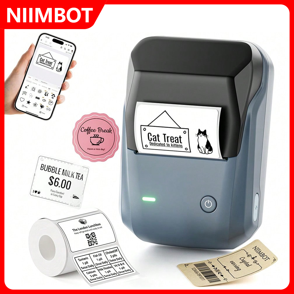 NIIMBOT B1 Portable Thermal Pr - огляд і ціна Commercial Printing Labels